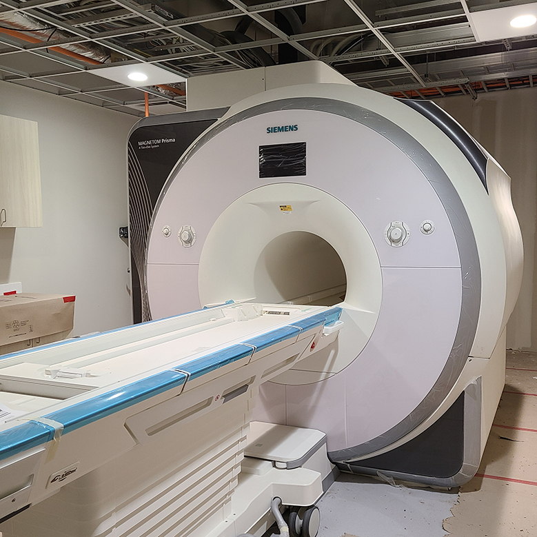 MRI during set up