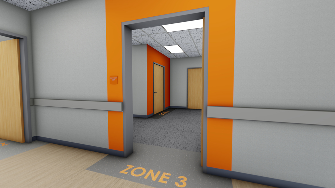 Hallway rendering