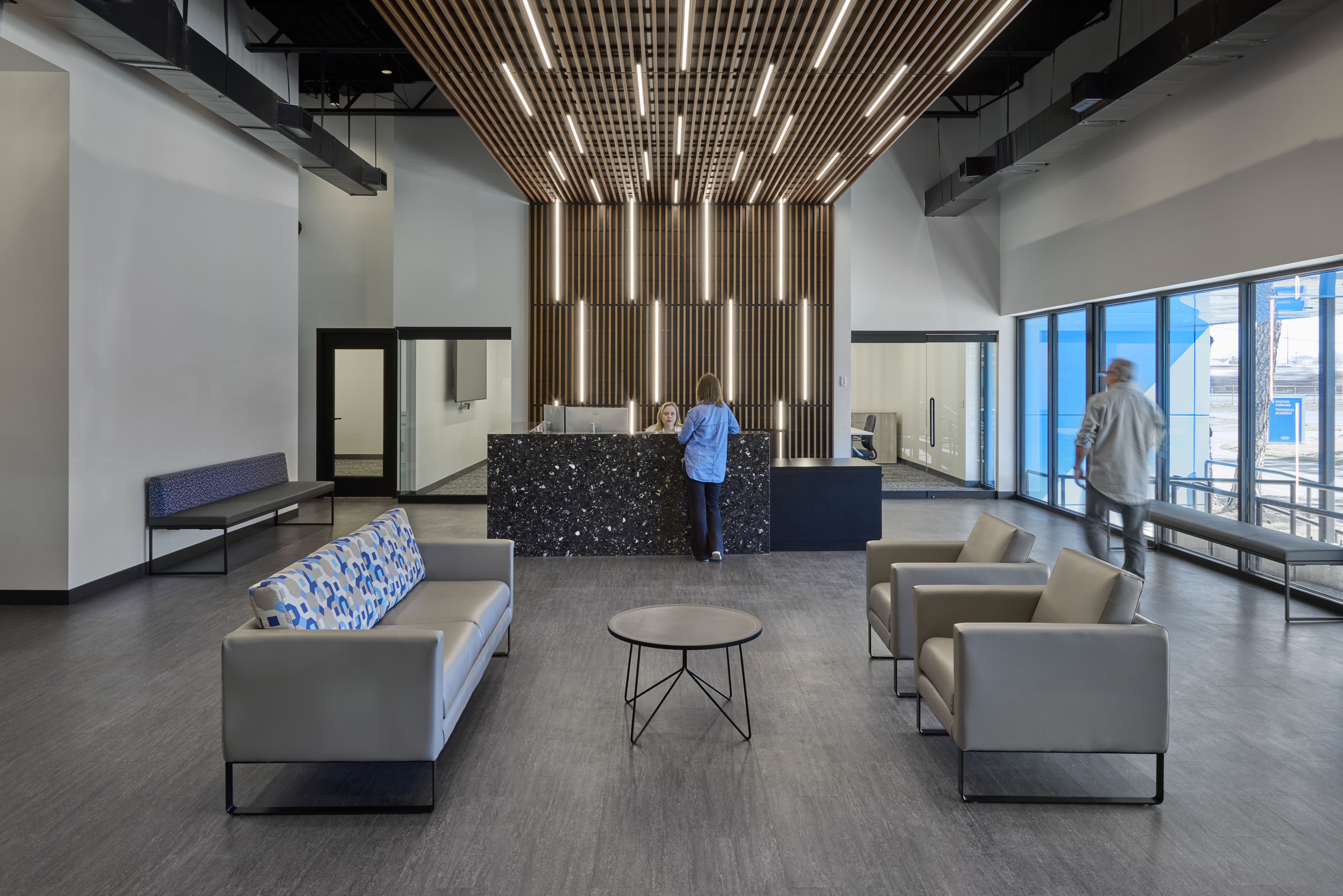 AAON Reception Area