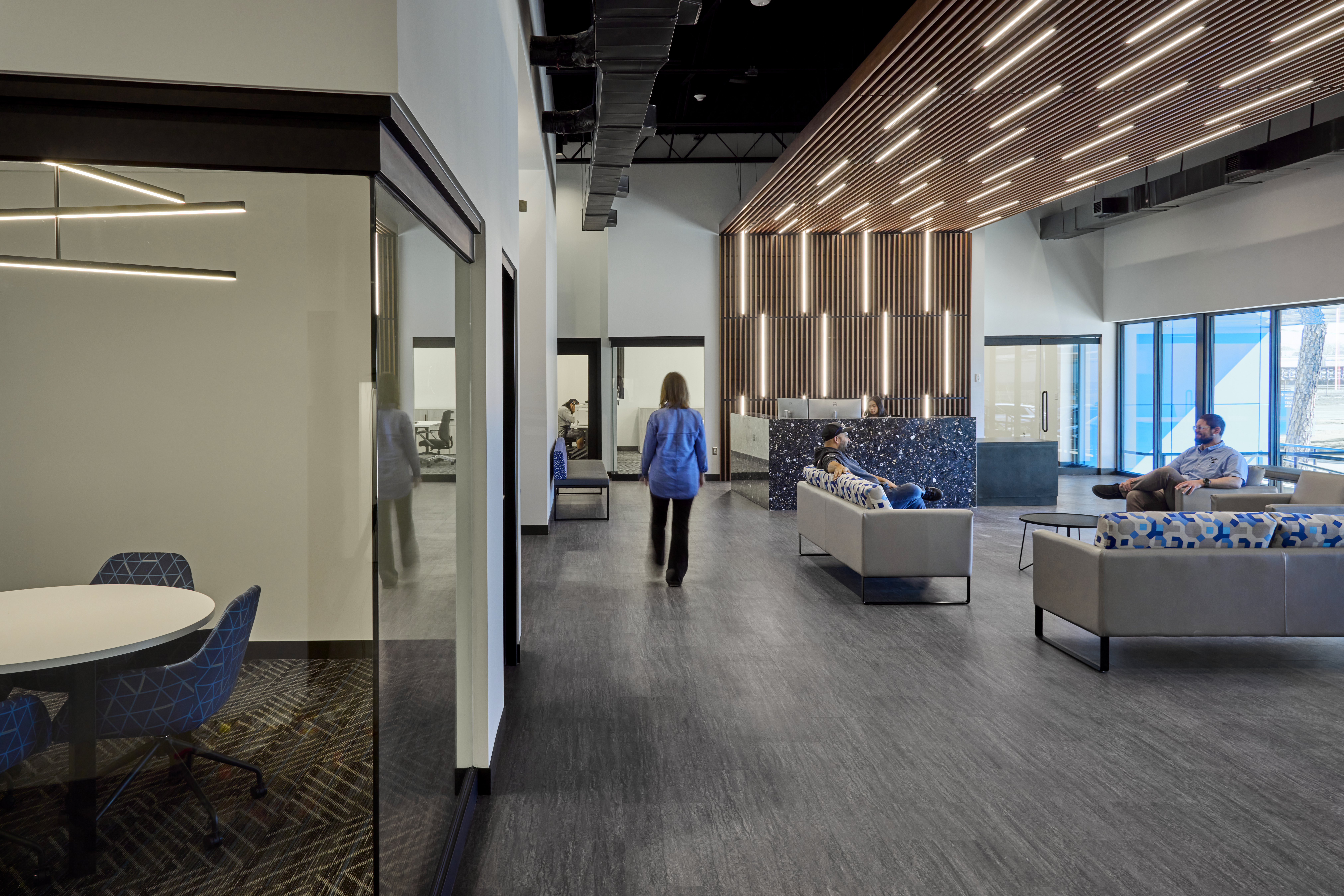 AAON Reception and conference room
