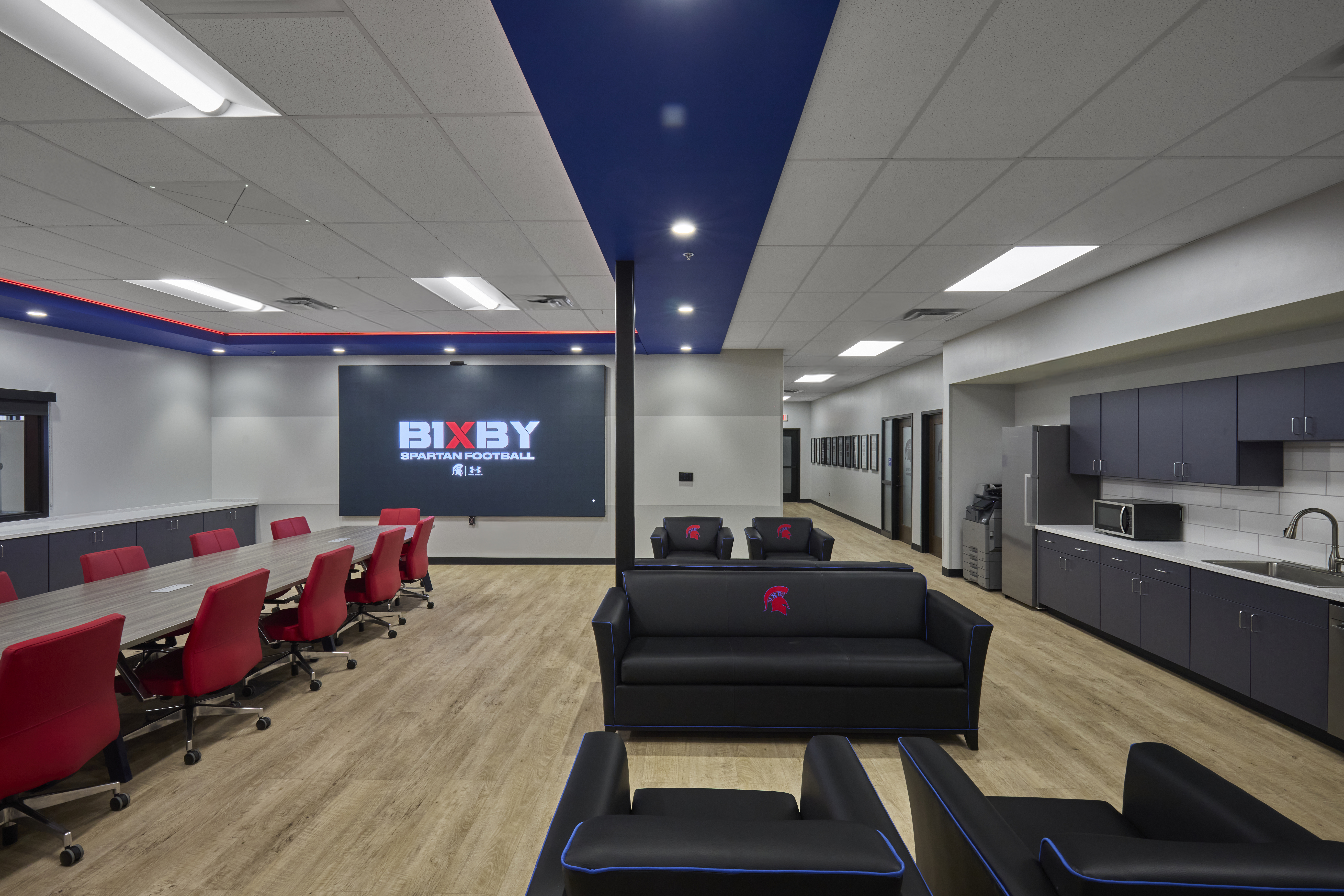 Bixby Athletic Building lounge