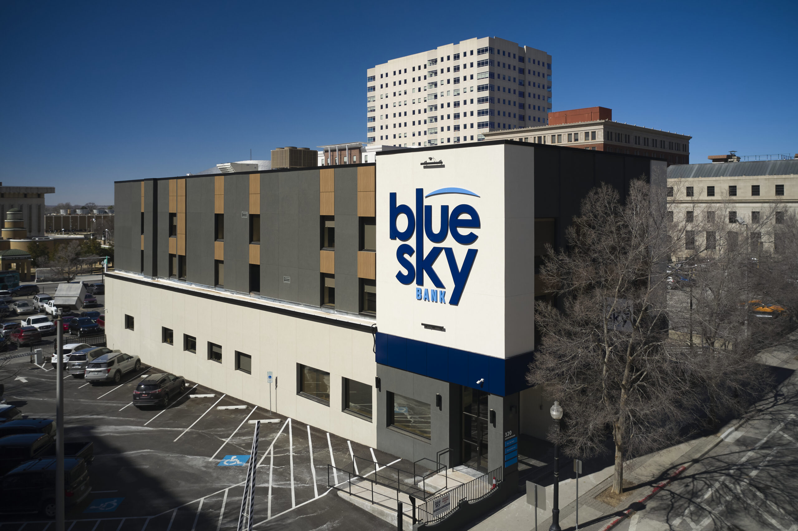 Blue Sky Bank Exterior
