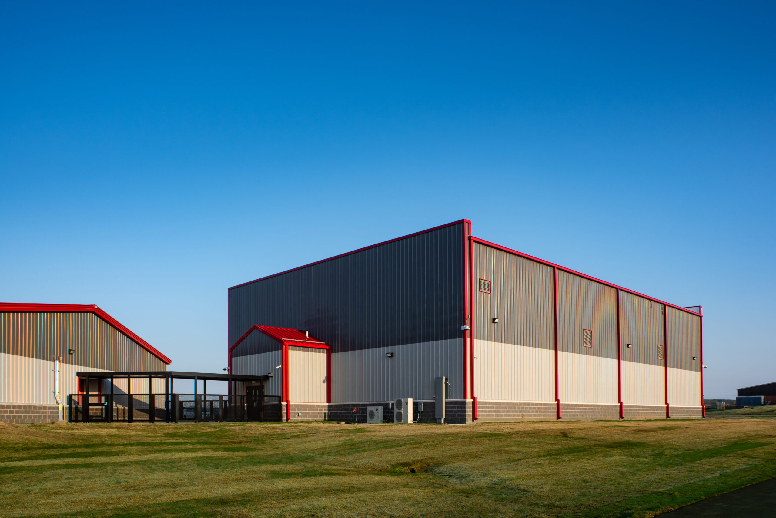 Skiatook Public Schools Elementary Gym & Shelter Exterior Day